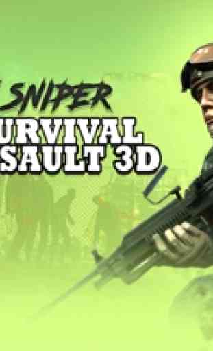 US Army Sniper mort survie - Rogue assaut 3D 1
