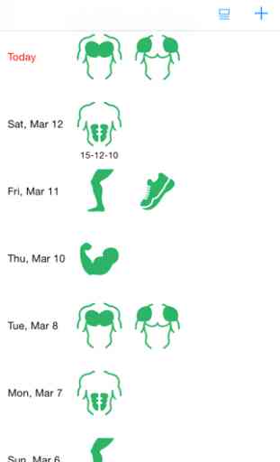 Gym Calendar Light Basic 2