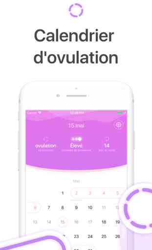 Calendrier ovulation & règles+ 3