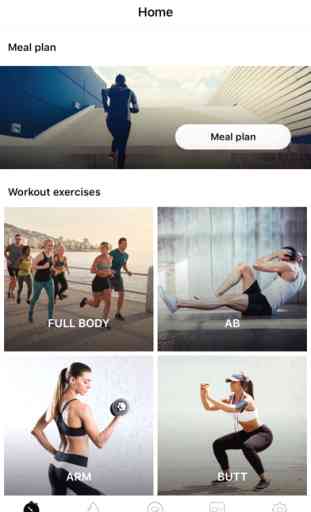 Workout trainer - Fitness app 1