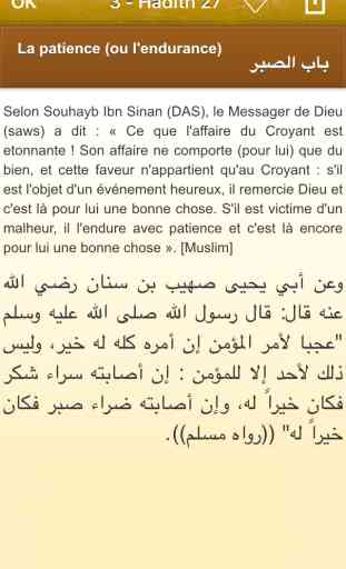 Riyad As-Salihin en Français et en Arabe - +2000 Hadiths et Citations du Coran - رياض الصالحين 4