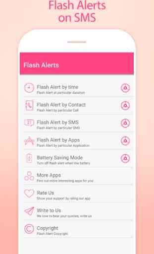 Alertes flash sur appel / SMS 2