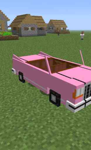 Car MOD For Minecraft PE 2
