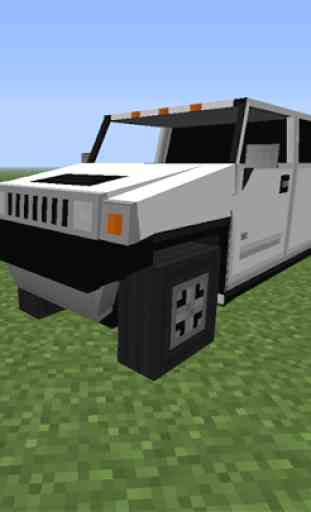 Car MOD For Minecraft PE 4