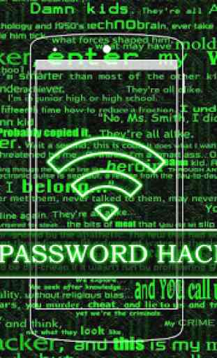 Mot de passe Wifi Hacker Prank 1