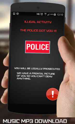 Music Download Police Prank 3