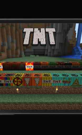 Too much TNT mod mcpe 3