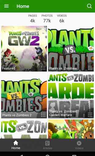 Wikia : Plants vs. Zombies 1