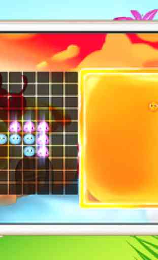 Jewel Puzzle Bloc Launcher Legend - Tasty Jelly et Bricks blaze torrides 4