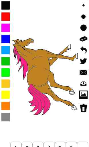 Livre à colorier les chevaux: apprendre à peindre un cheval, poney et plus 1