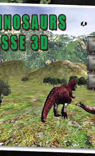 Jungle dinosaures Chasse - 3D 1