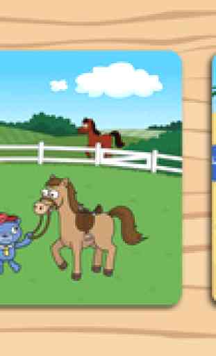 Puzzles de chevaux pour enfants - Puzzle de cheval 1