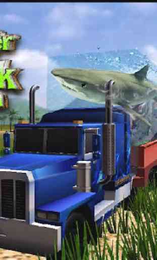 Transport Truck Shark Aquarium 1