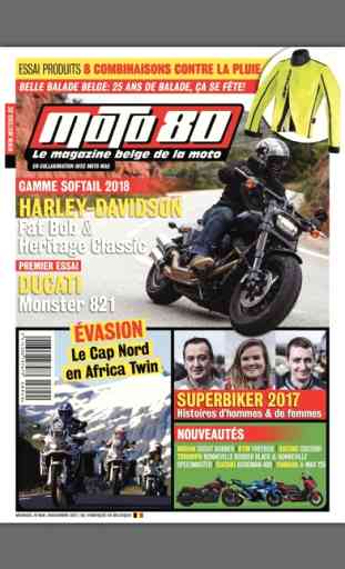 Moto 80 - Magazine moto belge 1