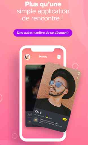 Peachy - App de rencontre 1