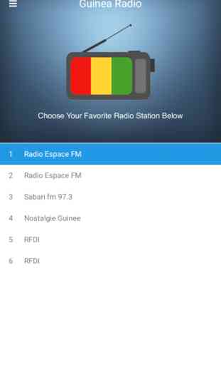 Guinée Radio Station FM 1