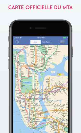 Carte du métro de New York 1