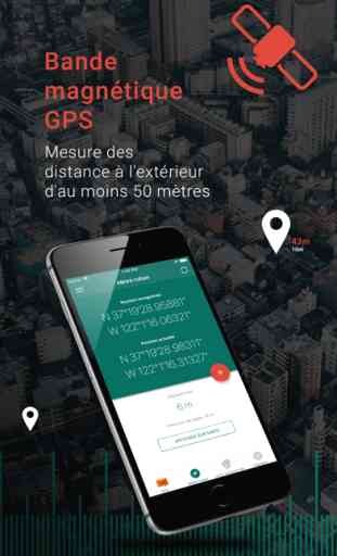 GPS ruban à mesurer 1