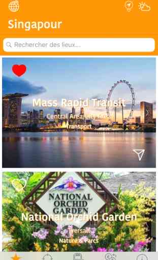 Singapour Carte et Guide 1