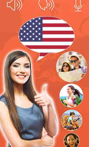 Apprendre l'Anglais Américain : Cours de conversation, leçons de vocabulaire et phrases audio pour le Français 1