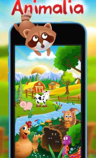 Apprenez Français avec Animalia - Animaux interactifs qui parlent – jeu éducatif et amusant pour les enfants, pour jouer et apprendre les bruits des animaux de la ferme 1