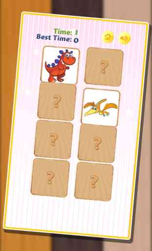 enfants dinosaures dinos de jeu de mémoire puzzles pour les tout-petits 4