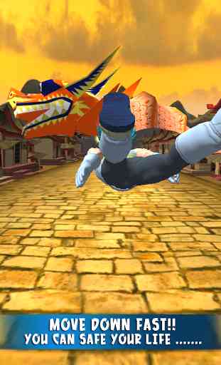 3D Super Blue Man Fly 2