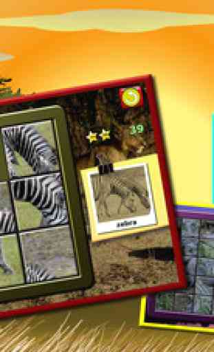 Animal Slide Puzzle 15 mystique jeu places enfants 1