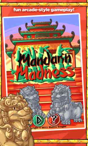 Apprendre le chinois avec Mandarin Madness 1
