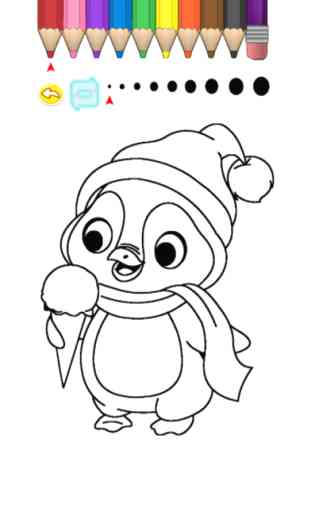 Enfants Coloring Book - Cute Animals 2 4