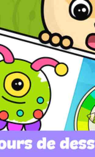 Jeux pour enfants - coloriage de bebes gratuits 1