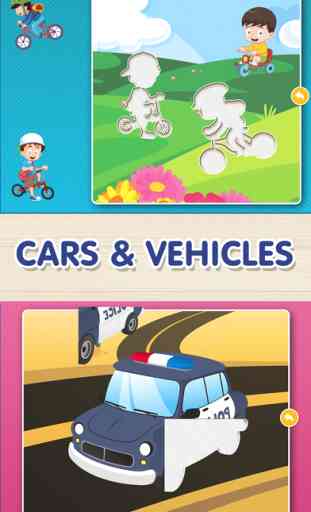 Jeux Puzzle de bébé et jeu de voiture pour enfants 2
