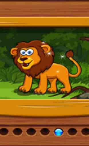 Jungle Animals Jigsaw Games for Kids and Toddlers 1