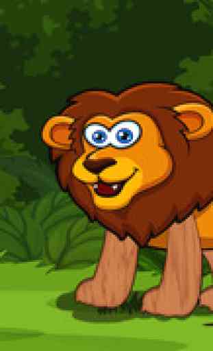 Jungle Animals Jigsaw Games for Kids and Toddlers 3