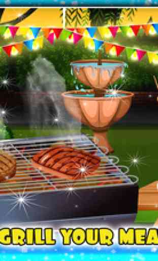 Kids Cooking Restaurant Barbecue Food Maker Game 1