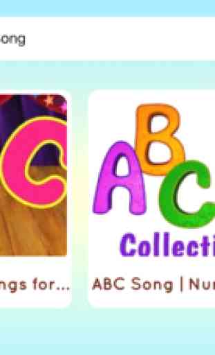 Musique des enfants - ABC Vidéos pour YouTube Kids 4