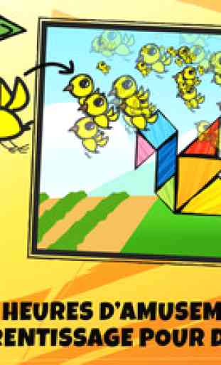Puzzles Tangram Pour Enfants: Produits Ménagers 3