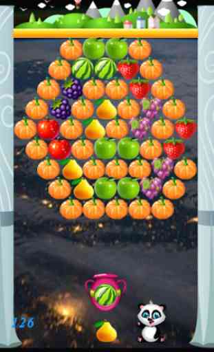 Shoot Bubble Fruits 2