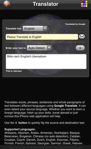 Traducteur de Langues 1
