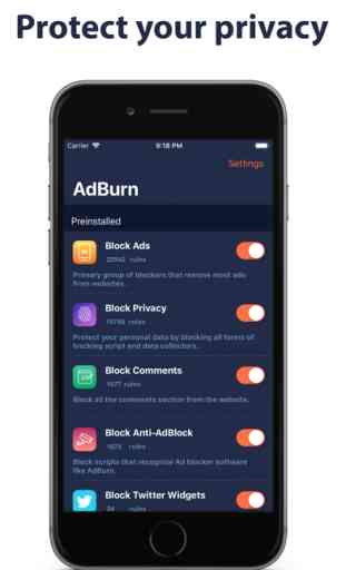 AdBurn - Adblock block ads 2