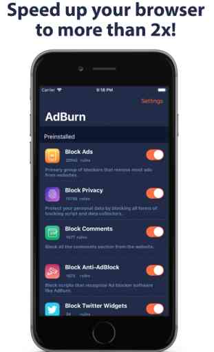 AdBurn - Adblock block ads 3