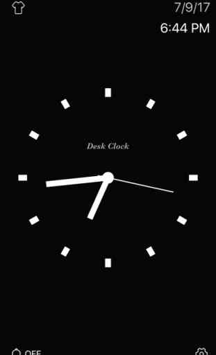 Desk Clock - Horloge Analogue 2