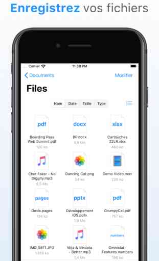 File Manager - Stockage mobile 1