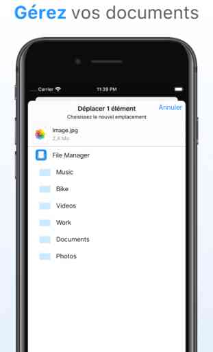 File Manager - Stockage mobile 2