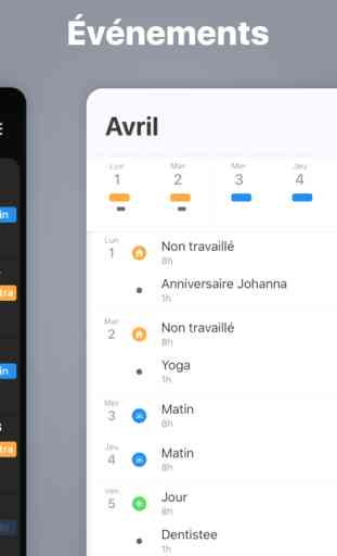 Supershift - Planning Travail 2