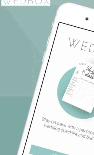 Wedding planner by Wedbox 1