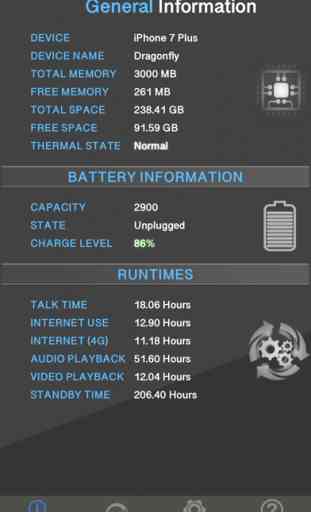 Amperes 3 - Battery Life Info 1
