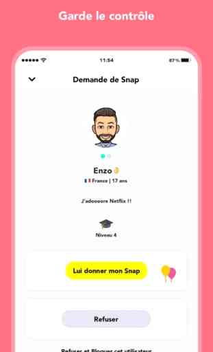 Hoop - Nouveaux amis Snapchat 2