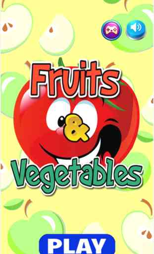Apprendre les noms de divers fruits et légumes en anglais: l'éducation de la petite enfance pour les enfants en bas âge, préscolaire et à la maternelle 1