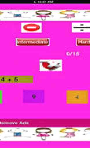 Math games - mathematique jeux -  Free primary school Kids educational interactive game for toddler, preschool, kindergarten boys and girls 1